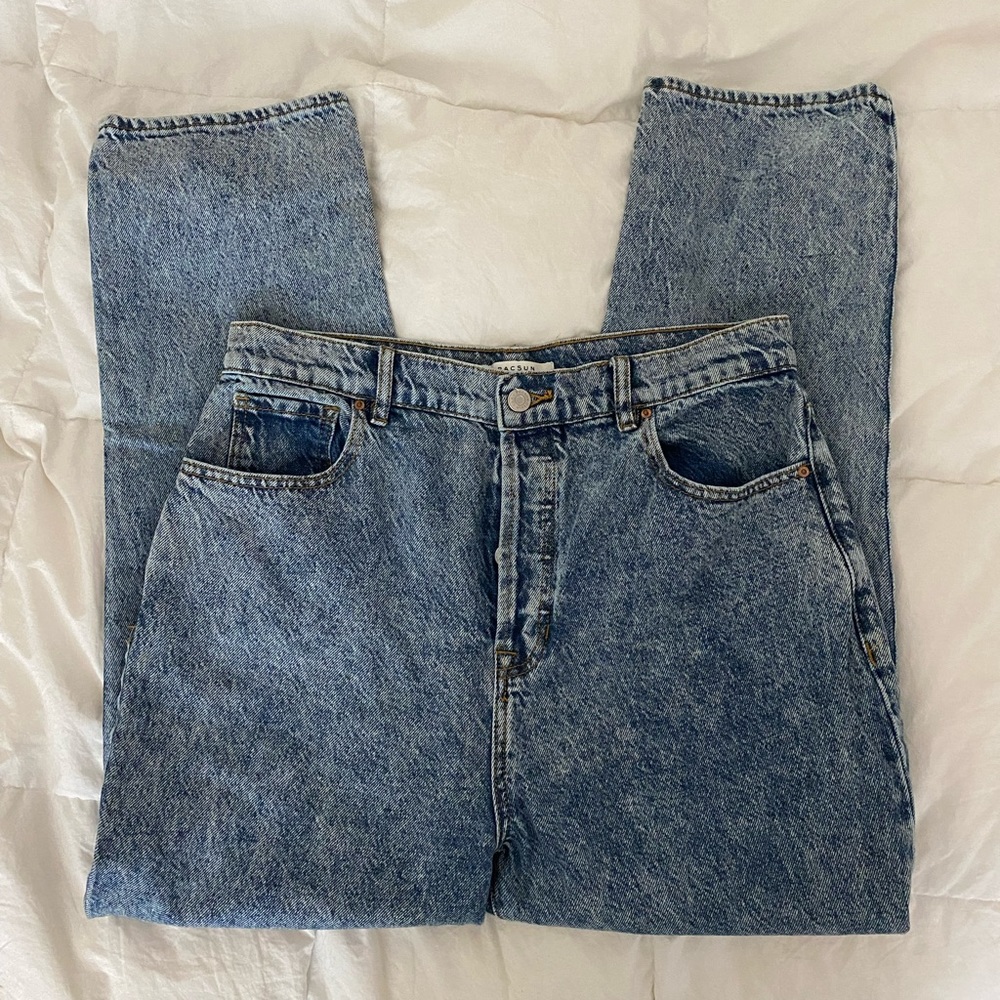 Pacsun High Rise Straight Jeans